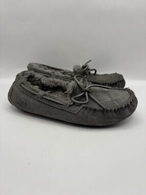 Ugg Dakota Twinkle Metallic Pewter Slippers Women Size 6